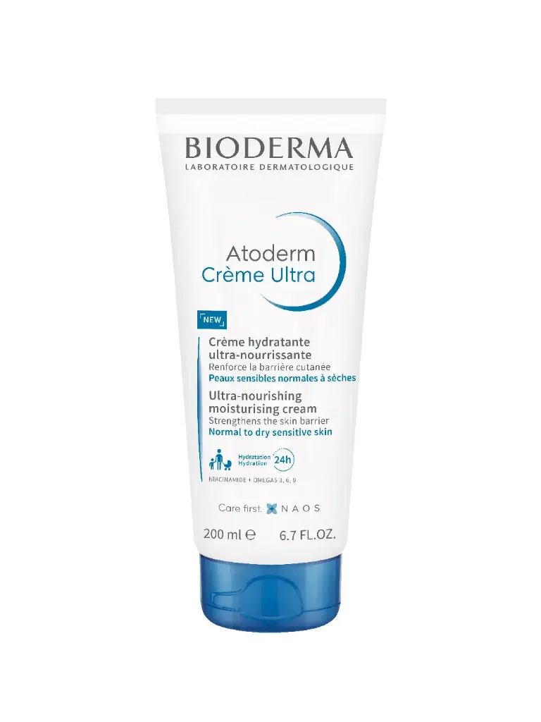Bioderma Atoderm Creme Ultra-nourishing Face & Body Daily Care, Normal To Dry Skin (200ml)