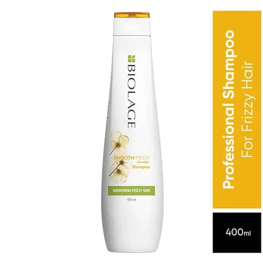 Matrix Biolage Smoothproof Professional Shampoo For Dry And Frizzy Hair, 72 Hrs Frizz Control (400ml)