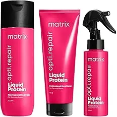 Matrix Opti Repair Professional Liquid Protein Shampoo + Conditioner + Spray For Damage Repair (200ml + 98gm + 100ml)