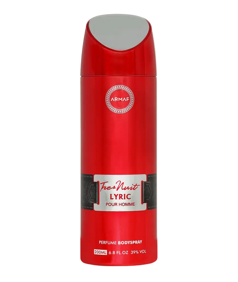 Armaf Tres Nuit Lyric Perfume Body Spray For Men 200ML