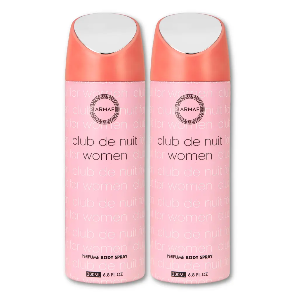  Armaf Club De Nuit Deodorant for Women - 200ML Each (Pack of 2)