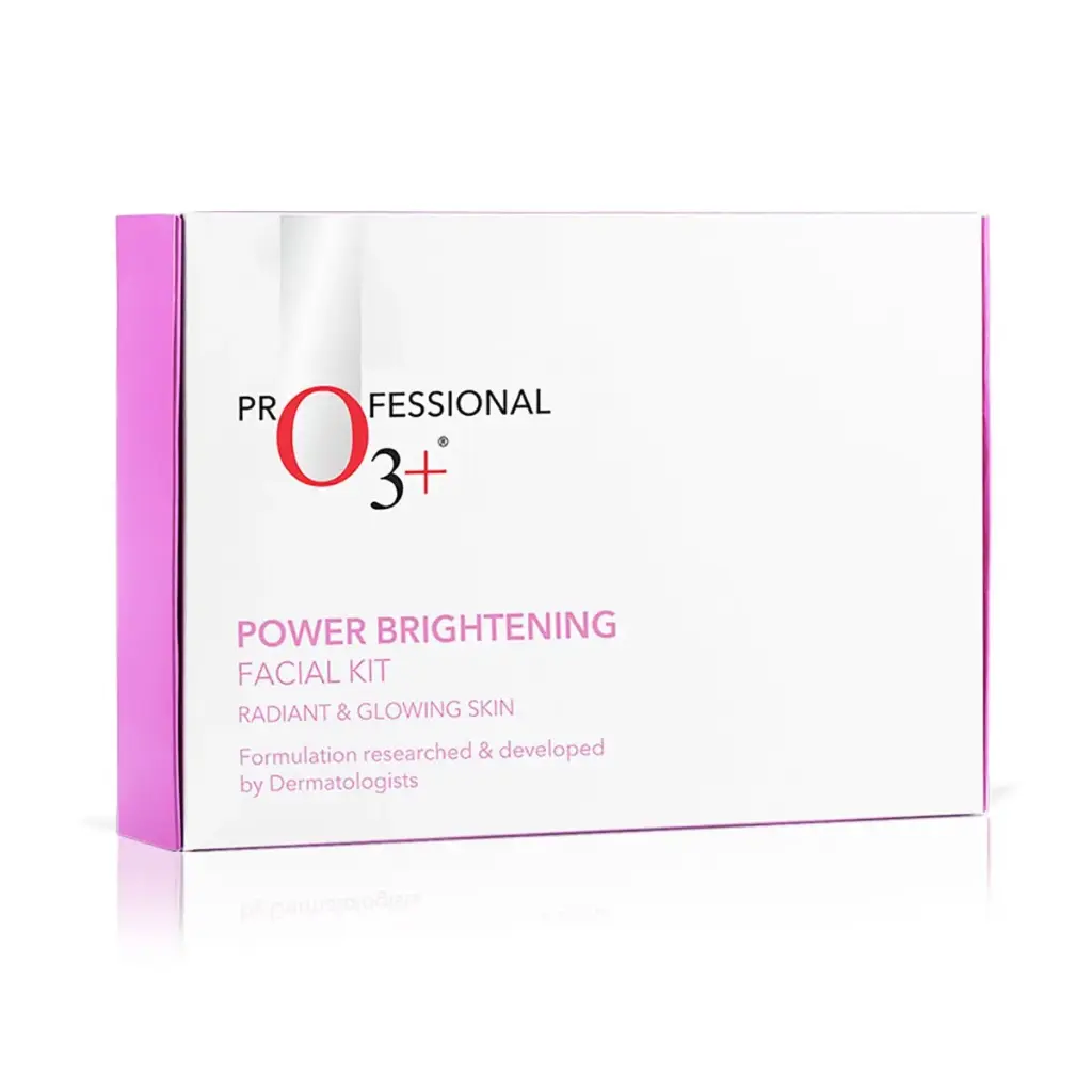 O3+ Power Brightening Facial Kit for Dirt, Dust and Dead Skin (163gm)
