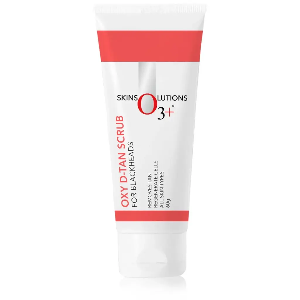 O3+ Oxy D Tan Scrub for Blackheads & Glowing Skin (60g)