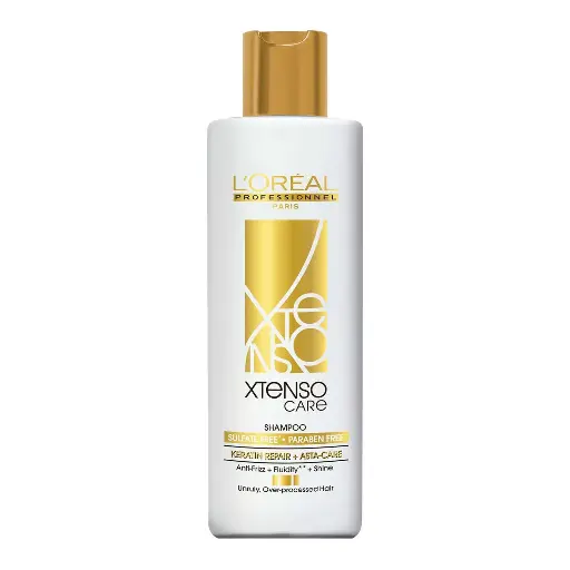 L'Oreal Professionnel X-Tenso Care Shampoo Sulfate Free For Smooth, Manageable Hair (250ml)