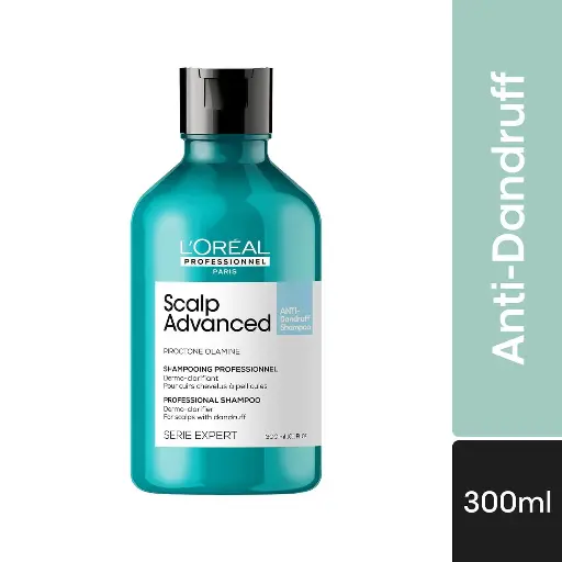 L'Oreal Professionnel Scalp Advanced Anti Dandruff Dermo Clarifier Shampoo For Dandruff Prone Scalp (300ml)