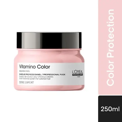L'Oreal Professionnel Series Expert Vitamino Color Hair Mask with Resveratrol for Color-treated Hair (250gm)