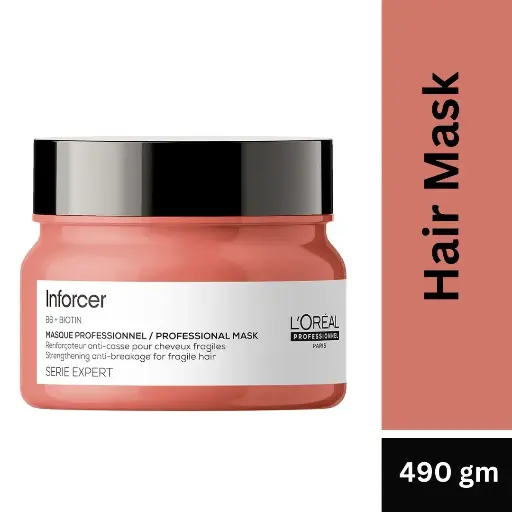 L'Oreal Professionnel Serie Expert Inforcer Strengthening Hair Mask with Vitamin B6 & Biotin (250gm)