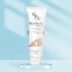 FixDerma Skarfix-TX Face Cleanser | Face wash for pigmented skin to reduces dark spots 75g