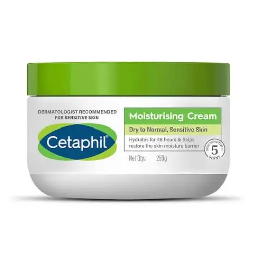 Cetaphil Moisturising Cream for dry to very dry Sensitive skin 250g