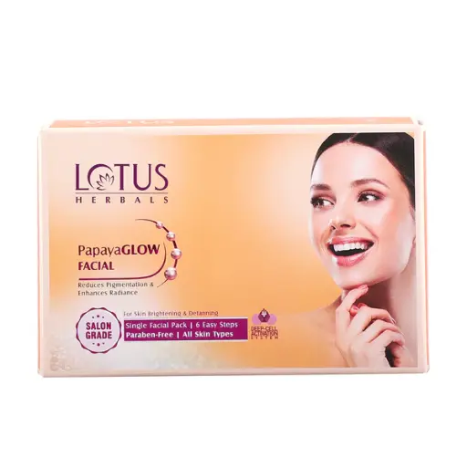 Lotus PapayaGlow Facial Kit Single Kit