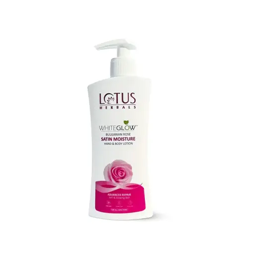 Lotus WhiteGlow Satin Moisture Hand & Body Lotion 270ml