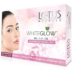 Lotus WhiteGlow InstaGlow Brightening Single Facial Kit