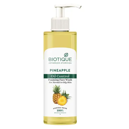 Biotique Bio Pineapple Oil Control Foaming Face Wash (200ml)