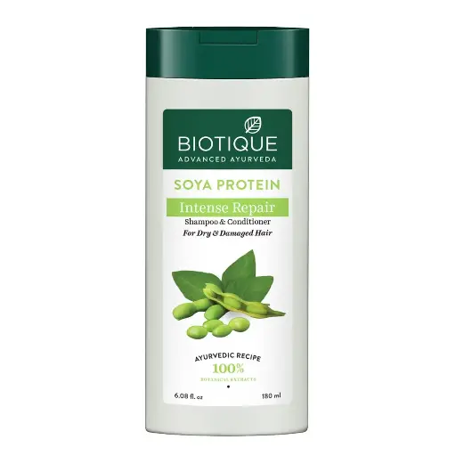 Biotique Bio Soya Protein Fresh Nourishing Shampoo (180ml)