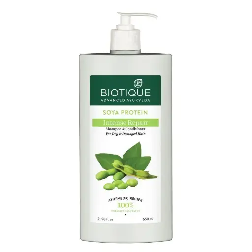 Biotique Bio Soya Protein Fresh Nourishing Shampoo (650ml)