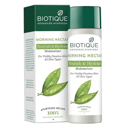 Biotique Morning Nectar Visibly Flawless Skin Moisturizer 120ml