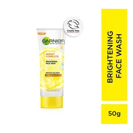 Garnier Bright Complete Facewash, 50g