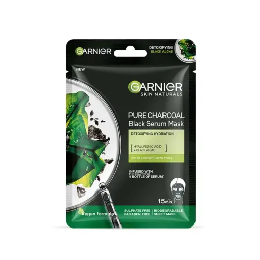Garnier Charcoal Serum Sheet Mask 28g