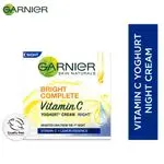 Garnier Bright Complete Vitamin C Yoghurt Night Cream, 40g