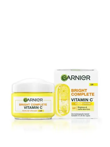 Garnier Bright Complete Vitamin C Serum Cream UV, 45g