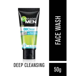 Garnier Men Oil Clear Clay D - Tox Facewash 50g