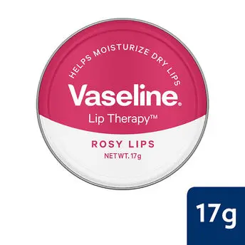 Vaseline Lip Therapy Tins For Moisturised & Soft Lips 17g - Rosy Lips