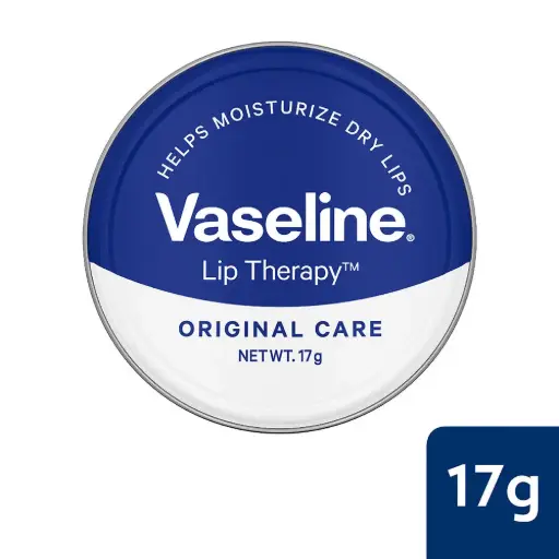 Vaseline Lip Therapy Glossy Shine Original Care Lip Balm - 17 g