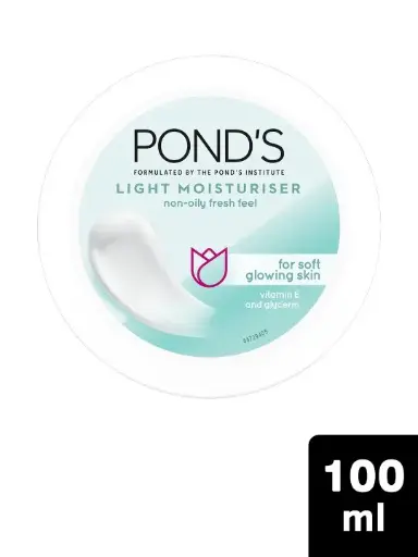POND'S Fresh Glow Light Moisturiser with Vitamin E +Glycerine, 98g (100ml)