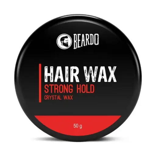 Beardo Hair Wax Strong Hold Crystal Gel Wax, 100gm