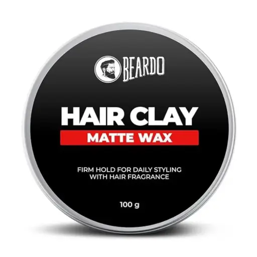 Beardo HAIR CLAY Wax - Strong Hold, 100g