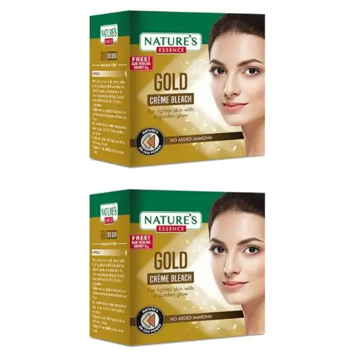 Nature's Essence Gold Creme Bleach (Pack Of 2), 43g*2