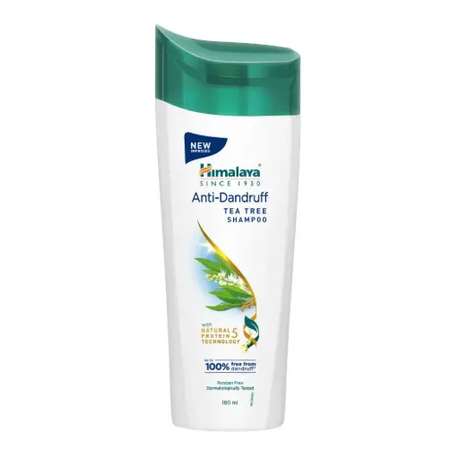 Himalaya Anti-Dandruff Shampoo With Tea Tree Oil & Aloe Vera, 180ml