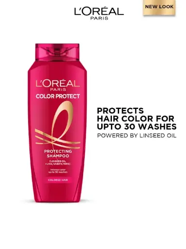 L'Oreal Paris Colour Protect Shampoo With UVA & UVB For Colour-Treated Hair (340ml)