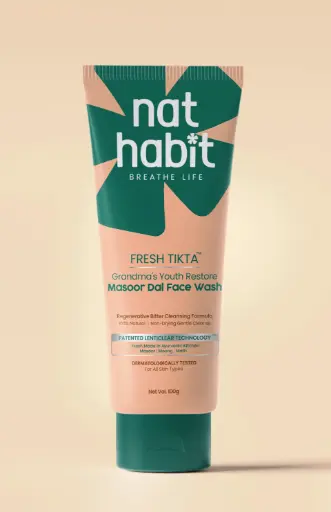 Nathabit Masoor Dal Tikta Face Wash 100g