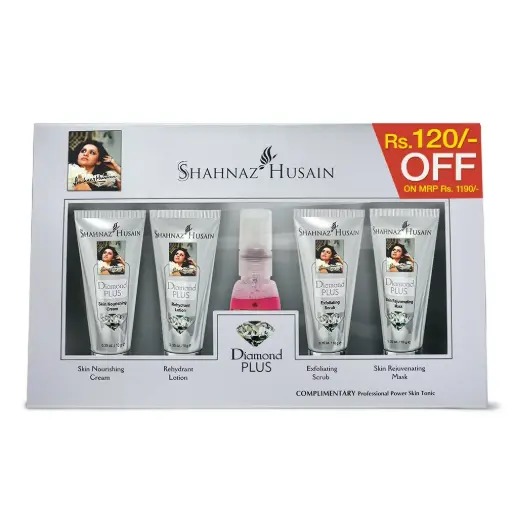 Shahnaz Husain Diamond Skin Revival Kit 10gx4 