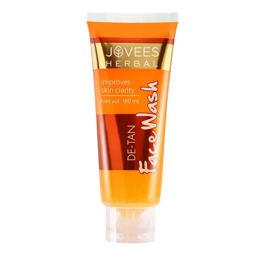 Jovees De-Tan Face Wash for Tan Removal | Gently Cleanses All Skin Types 120ml