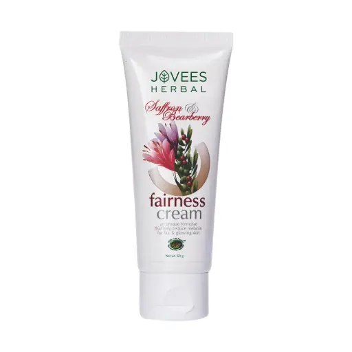 Jovees Saffron & Bearberry Fairness Face Cream | Reduces Pigmentation 60g