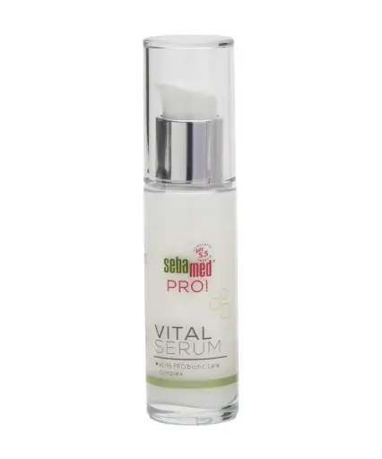 Sebamed PRO Vital Serum, With ProBiotic Care complex, Reduce fine wrinkles, CellPulse NC04 and coffee 30ml