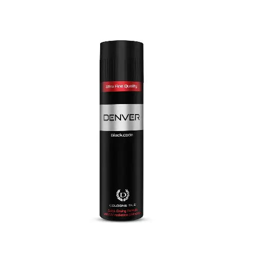 Denver Talc Black Code 100gm