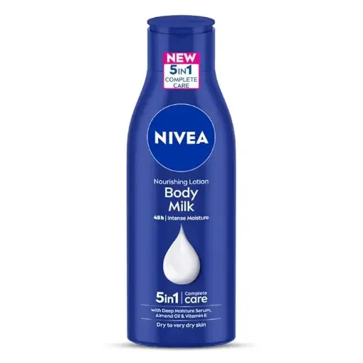 NIVEA Body Lotion for Very Dry Skin- Nourishing Body Milk with Almond Oil And Vitamin E (200ml)