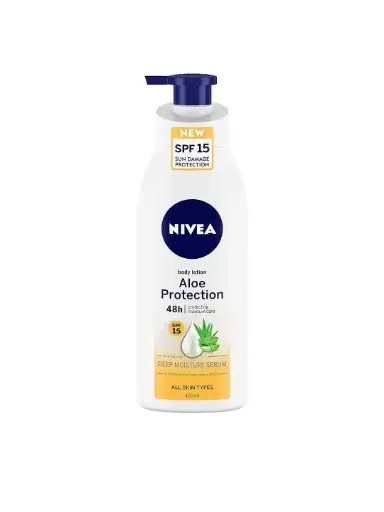 NIVEA Body Lotion Aloe Protection with SPF15 400ml
