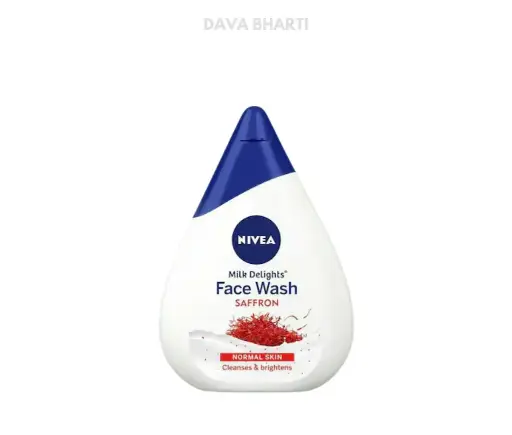 Nivea Milk Delights Face Wash With Precious Saffron for Normal Skin 50ml