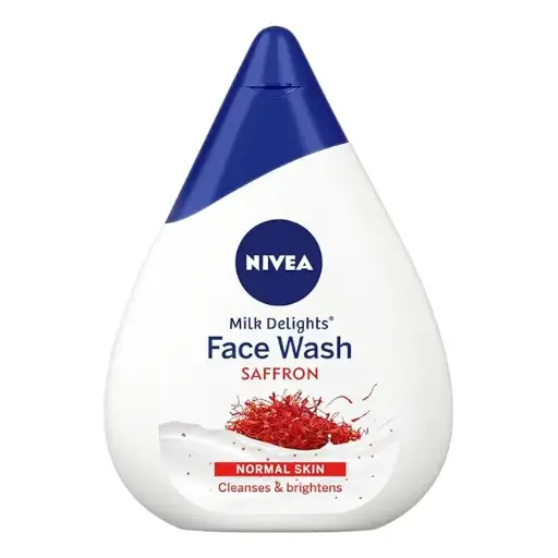 Nivea Milk Delights Face Wash With Precious Saffron for Normal Skin 100ml