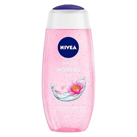 Nivea Shower Gel Water Lily & Oil Pampering Care & Refreshing Scent of Waterlily Flower (125ml)