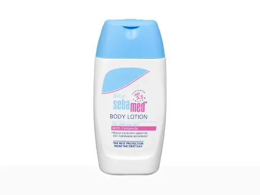 Sebamed Baby Body Lotion, PH 5.5, Camomile & Allantoin, Dermatalogically Tested, Sensitive Skin (50ml)