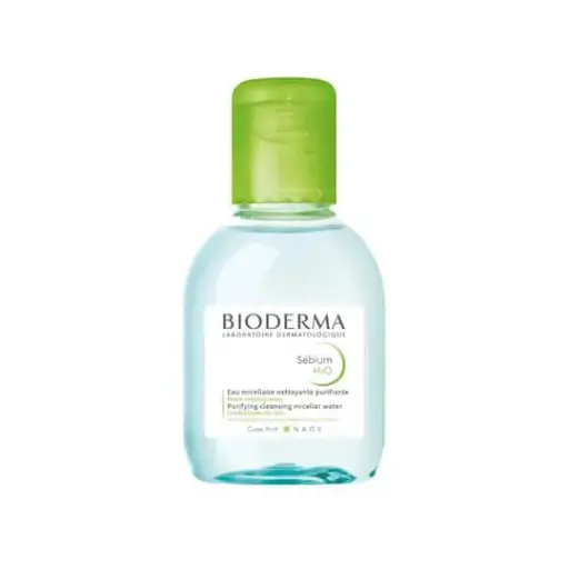 Bioderma Sebium H2O Purifying Micellar Cleansing Water And Makeup Removing Solution (100ml)