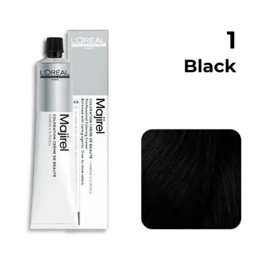 L'oreal Professionnel Paris Majirel Color - 1 (Black)