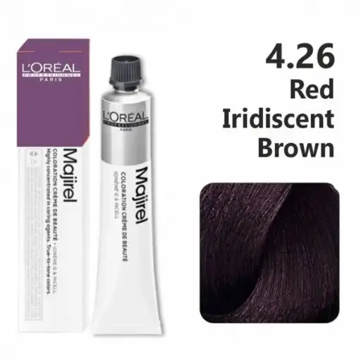 L'oreal Professionnel Paris Majirel - 4.26 (Red Iridiscent Brown)