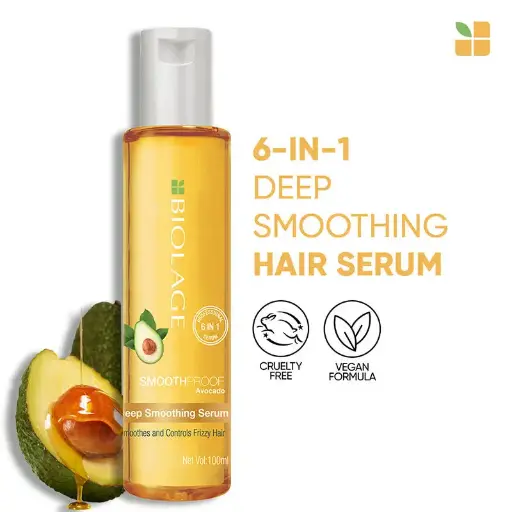 Matrix Biolage Smoothproof 6-in-1 Deep Smoothing Serum for Frizzy Hair (100ml)