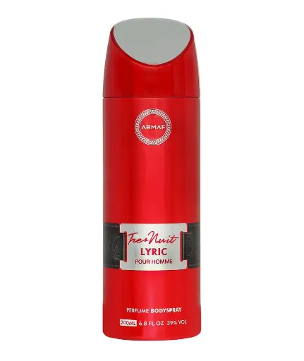 Armaf Tres Nuit Lyric Perfume Body Spray For Men 200ML